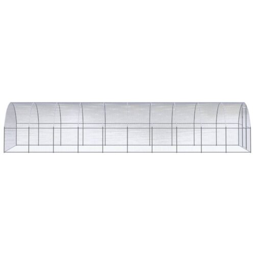 Outdoor Chicken Coop 3x10x2mGalvanised Steel - Image 3
