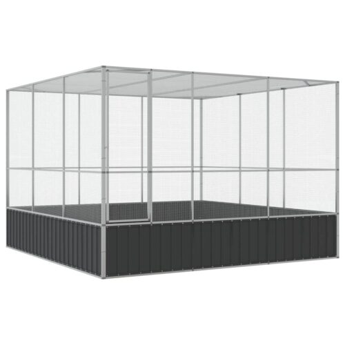 Aviary Silver 311x307x212cm Steel