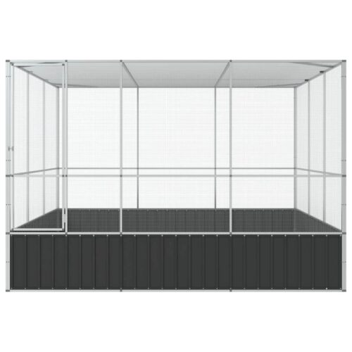 Aviary Silver 311x307x212cm Steel - Image 4