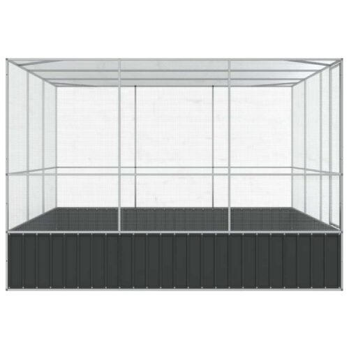 Aviary Silver 311x307x212cm Steel - Image 5