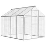 Outdoor Aviary Aluminium 178x242x192cm