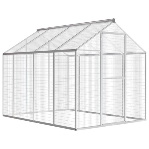 Outdoor Aviary Aluminium 178x242x192cm - Image 6