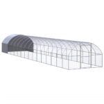 Outdoor Chicken Coop 3x16x2mGalvanised Steel