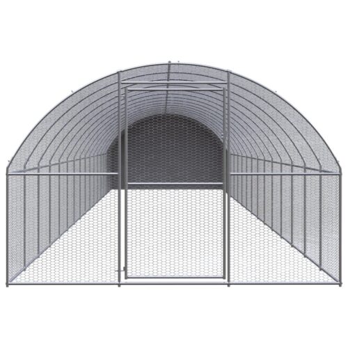 Outdoor Chicken Coop 3x16x2mGalvanised Steel - Image 2