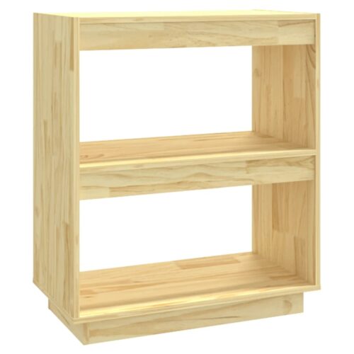 Book Cabinet 60x35x71cm Solid Pinewood - Image 2