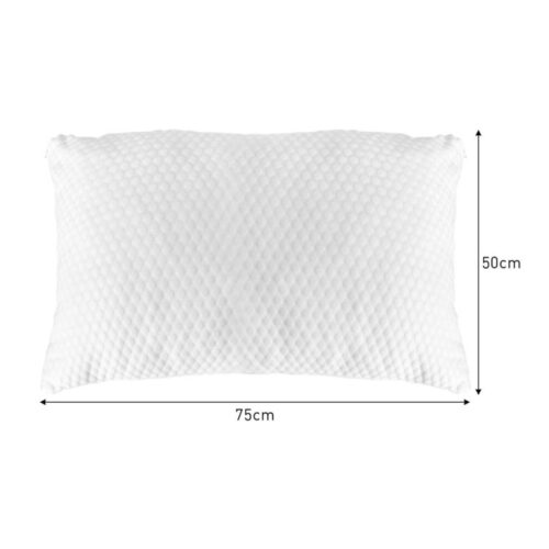 Laura Hill Single Cooling Memory Foam Summer Bed Pillow Adjustable Ergonomic - Image 9