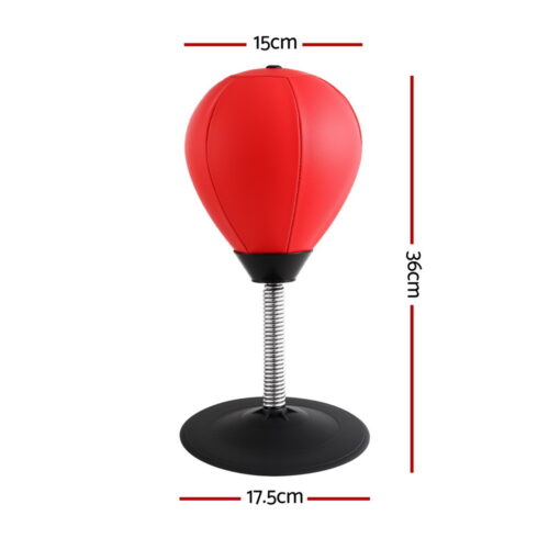 Everfit Desktop Punching Boxing Bag Stand Set with Pump Swivel Speed Balls - Image 2