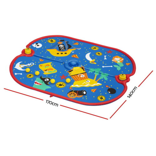 Bestway Kids Splash Pad Pool Sprinkler Spray Play Mat Water Fun Toys 170cm x140cm - Image 2
