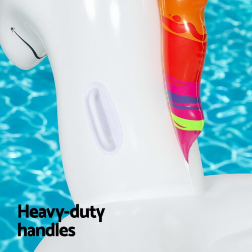 Bestway Unicorn Float Rider Inflatable Ride On Floating Pool Lounger 224x156CM - Image 5