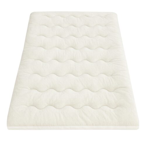 Giselle 5cm Mattress Topper Pillowtop toppers Double-Sided King Single - Image 3