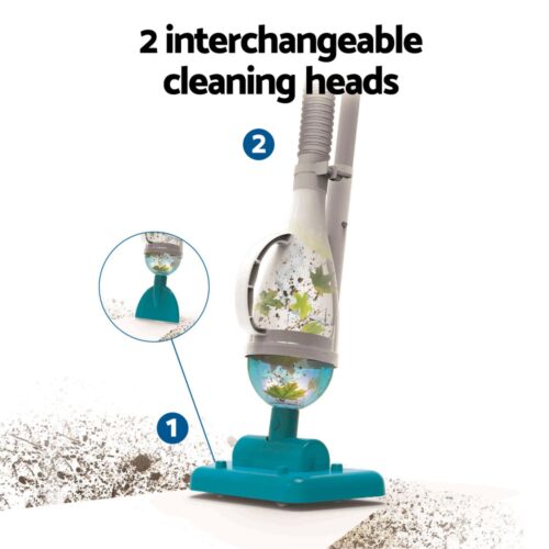 Bestway Pool Cleaner 2 Cleaning Heads Vacuum 6m Hose 1.9m Aluminium Pole - Image 5