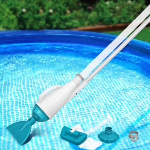 Bestway Pool Cleaner 2 Cleaning Heads Vacuum 6m Hose 1.9m Aluminium Pole - Image 7