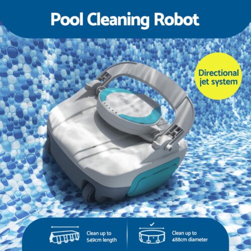 Bestway Robotic Pool Cleaner Cordless Automatic Robot Clean Swimming Pools Floor - Image 4