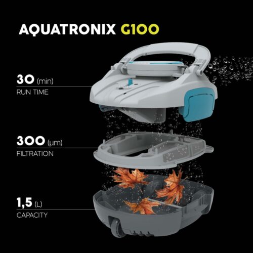 Bestway Robotic Pool Cleaner Cordless Automatic Robot Clean Swimming Pools Floor - Image 5