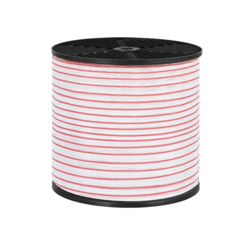 Giantz Electric Fence Tape Polytape 400M Electric Fence Wire Red White - Image 3