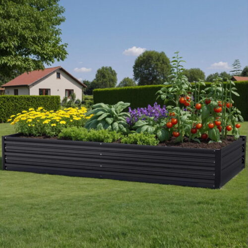 Green Fingers Raised Garden Bed 2 Pcs 210x90cm Planter Box Container Outdoor - Image 7