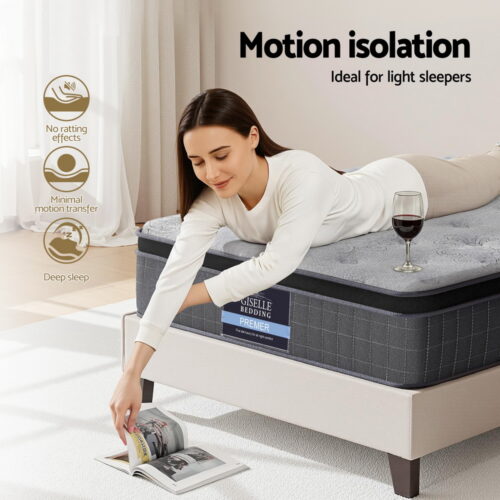 26cm Giselle Mattress King Single Latex Foam Mattresses - Image 6