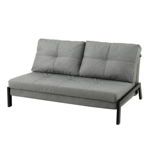 Artiss Sofa Bed 2 Seater Folding Convertible Fold Couch Recliner Lounge Chair Grey