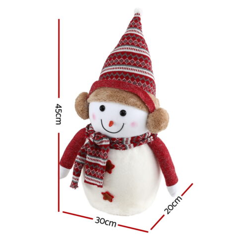 Jingle Jollys Christmas Snowman Handicraft Ornaments Party Decorations 45cm - Image 2