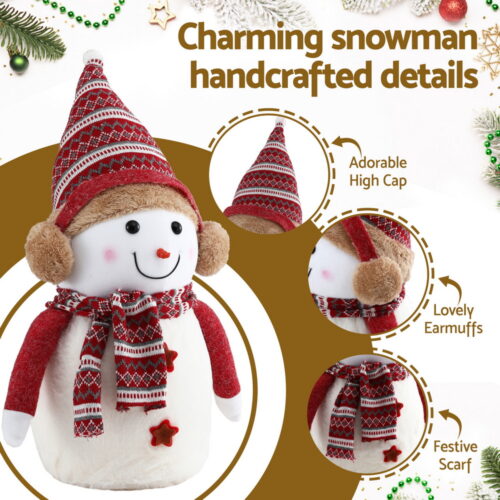 Jingle Jollys Christmas Snowman Handicraft Ornaments Party Decorations 45cm - Image 5