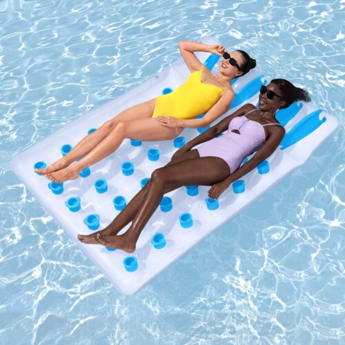 Bestway Float Floating Seat Pool Lounger Inflatable Lounge Chair Seat Pillow Bed - Image 7