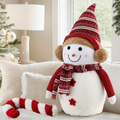 Jingle Jollys Christmas Snowman Handicraft Ornaments Party Decorations 60cm - Image 7