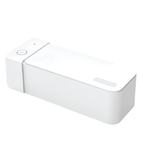 600ml Ultrasonic Jewellery Cleaner Mini White Portable Personal Sonic Bath