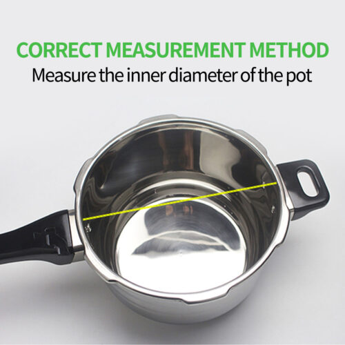 Silicone 2x 10L Pressure Cooker Rubber Seal Ring Replacement Spare Parts - Image 4
