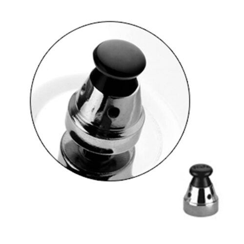 2x Stainless Steel Pressure Cooker Spare Parts Regulator 10L 26cm - Image 2