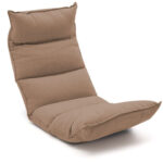 Folding Tatami Floor Sofa Bed Meditation Lounge Chair Recliner Lazy Couch Khaki