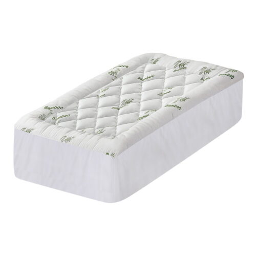 Giselle Mattress Topper 5cm Pillowtop Toppers Bamboo Mattresses Protector Single