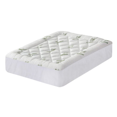 Giselle Mattress Topper 5cm Pillowtop Toppers Bamboo Mattresses Protector Double
