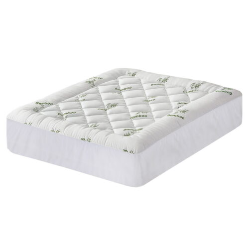 Giselle Mattress Topper 5cm Pillowtop Toppers Bamboo Mattresses Protector Queen