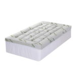 Giselle Mattress Topper 11cm Pillowtop Toppers Bamboo Mat Pad Protector Single