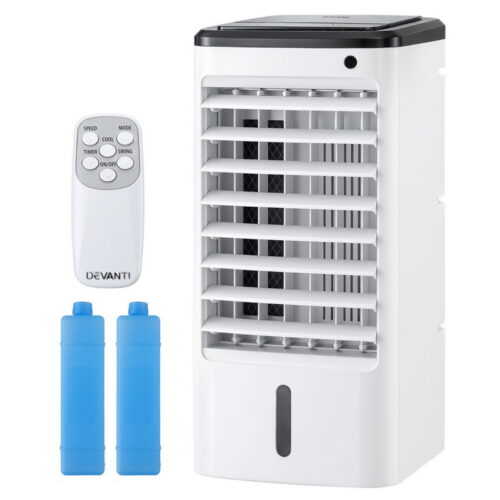 Devanti Evaporative Air Cooler Conditioner w/ Remote 4L - Image 2