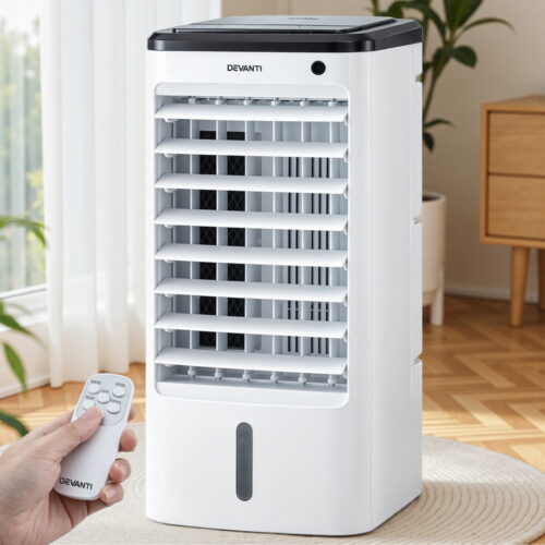 Devanti Evaporative Air Cooler Conditioner w/ Remote 4L - Image 8