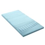 Giselle Bedding 5cm Memory Foam Mattress Topper 7-Zone Bamboo Cover King Single