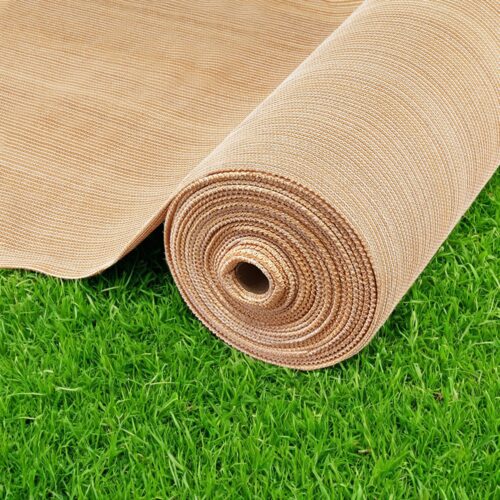 Instahut 90% Shade Cloth 1.83x30m Shadecloth Sail UV Patio Garden Beige - Image 7