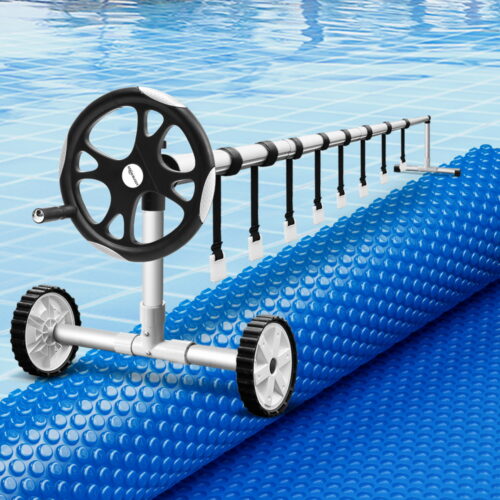 Aqua Buddy Pool Cover 600 Micron Heat Solar Blanket 9.5x5m w/ 5.55m Roller - Image 7