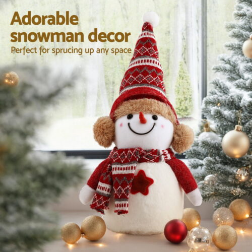 Jingle Jollys Christmas Snowman Handicraft Ornaments Party Decorations 35cm - Image 4