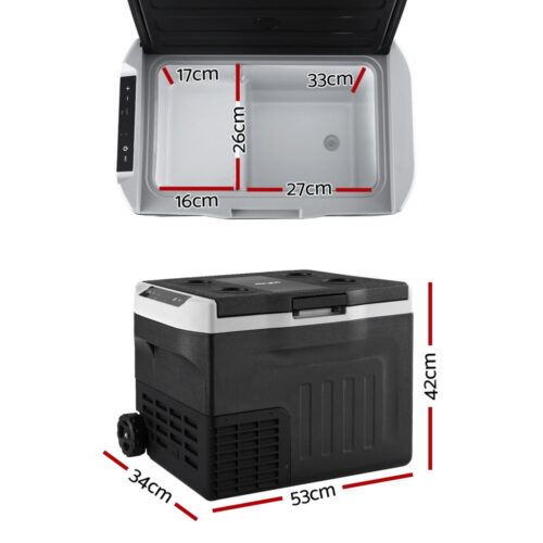 Glacio Portable Fridge 30L Bar Fridges Camping Freezer 12V/24V/240V - Image 2