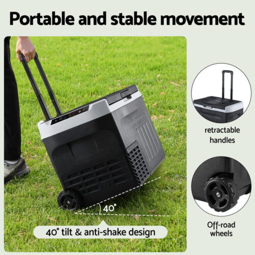Glacio Portable Fridge 30L Bar Fridges Camping Freezer 12V/24V/240V - Image 6