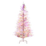 Jingle Jollys 1.8M LED Christmas Tree 8 Modes Adjustable Multi Color Light Snowy
