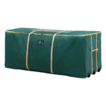 Jingle Jollys Christmas Tree Storage Bag Up to 10ft Visible Handle Wheels Green