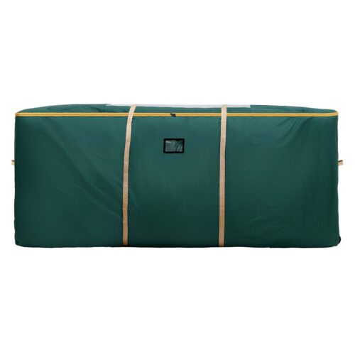 Jingle Jollys Christmas Tree Storage Bag Up to 10ft Visible Handle Wheels Green - Image 3