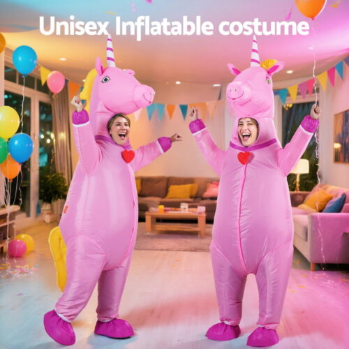 Inflatable Unicorn Costume Adult Suit Blow Up Party Fancy Dress Halloween Cosplay - Image 6