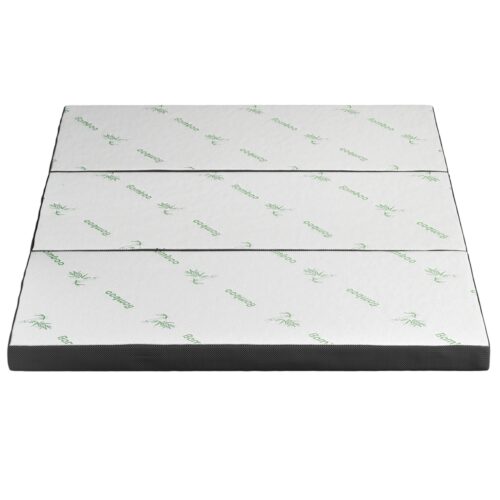 Giselle Foldable Mattress Folding Foam Mattresses Bamboo Queen - Image 3