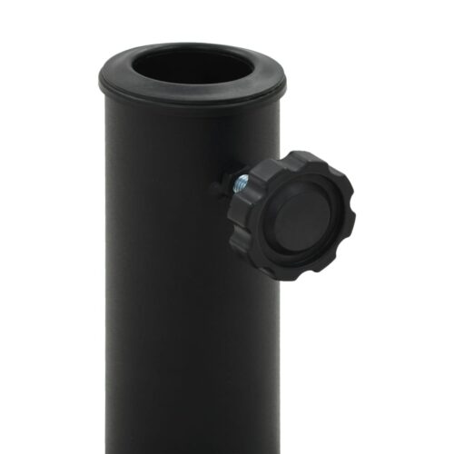 Parasol Base Round Polyresin 19 kg Black - Image 3