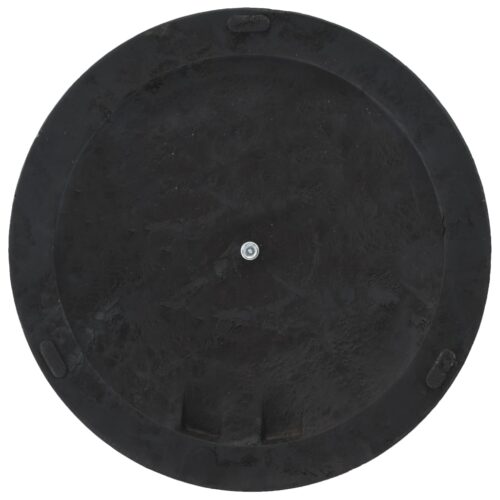 Parasol Base Round Polyresin 19 kg Black - Image 5