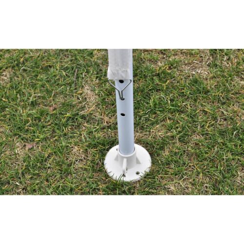 Pyramid-Roof Garden Gazebo Pavilion Outdoor Event Party Wedding Tent White 3x3m - Image 4